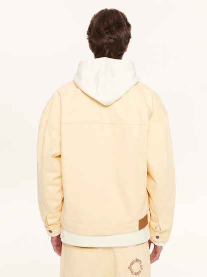 BANANA SPLIT DENIM JACKET - FRONT OF