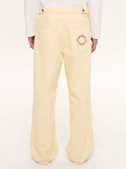 BANANA SPLIT LOOSE FIT JEAN PANTS - FRONT OF