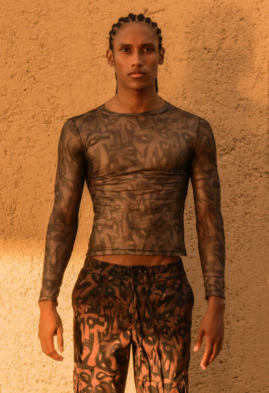 MESH TOP FIERCE - FRONT OF x RO