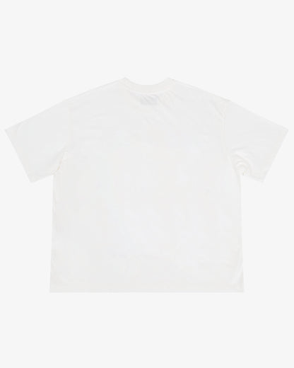 T-SHIRT BOXY SABOR WHITE - FRONT OF