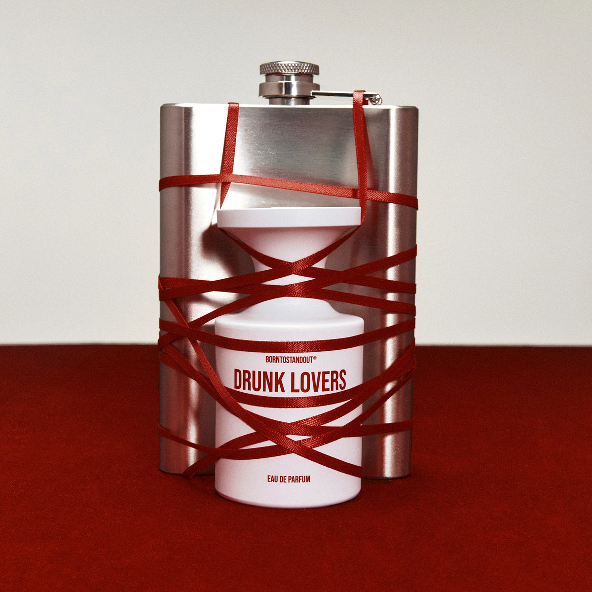 DRUNK LOVERS 100ML EAU DE PARFUM BORNTOSTANDOUT - FRONT OF