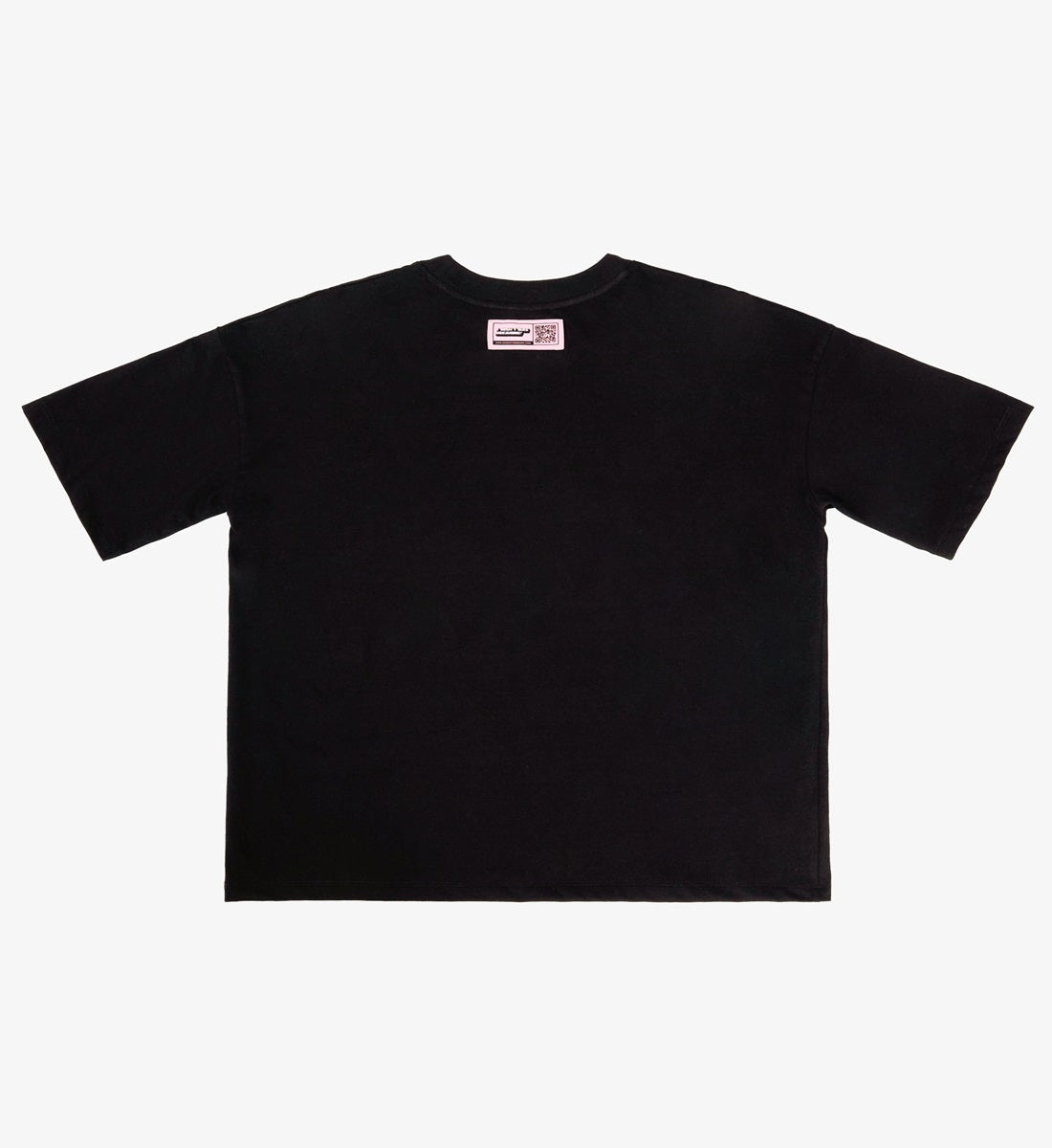 BUBBLE T-SHIRT BLACK - FRONT OF