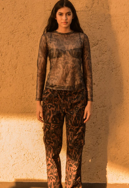 MESH TOP FIERCE - FRONT OF x RO