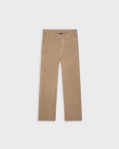 PANTALONES MONOIC STUDIO WORK TAUPE - FRONT OF