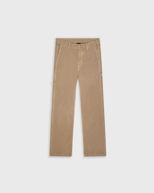 PANTALONES MONOIC STUDIO WORK TAUPE - FRONT OF