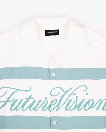 BUTTON DOWN SHIRT GREEN - FRONT OF
