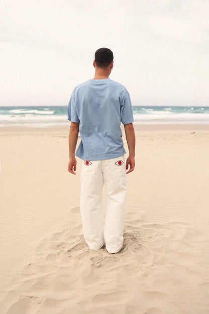 BASIC ROYAL BLUE T-SHIRT - FRONT OF