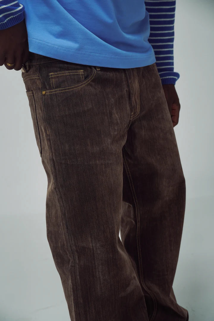 JEAN METROPOLITAN BROWN - FRONT OF