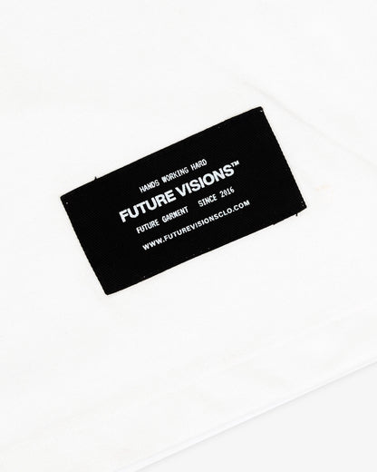 T-SHIRT BOXY CALOR WHITE - FRONT OF
