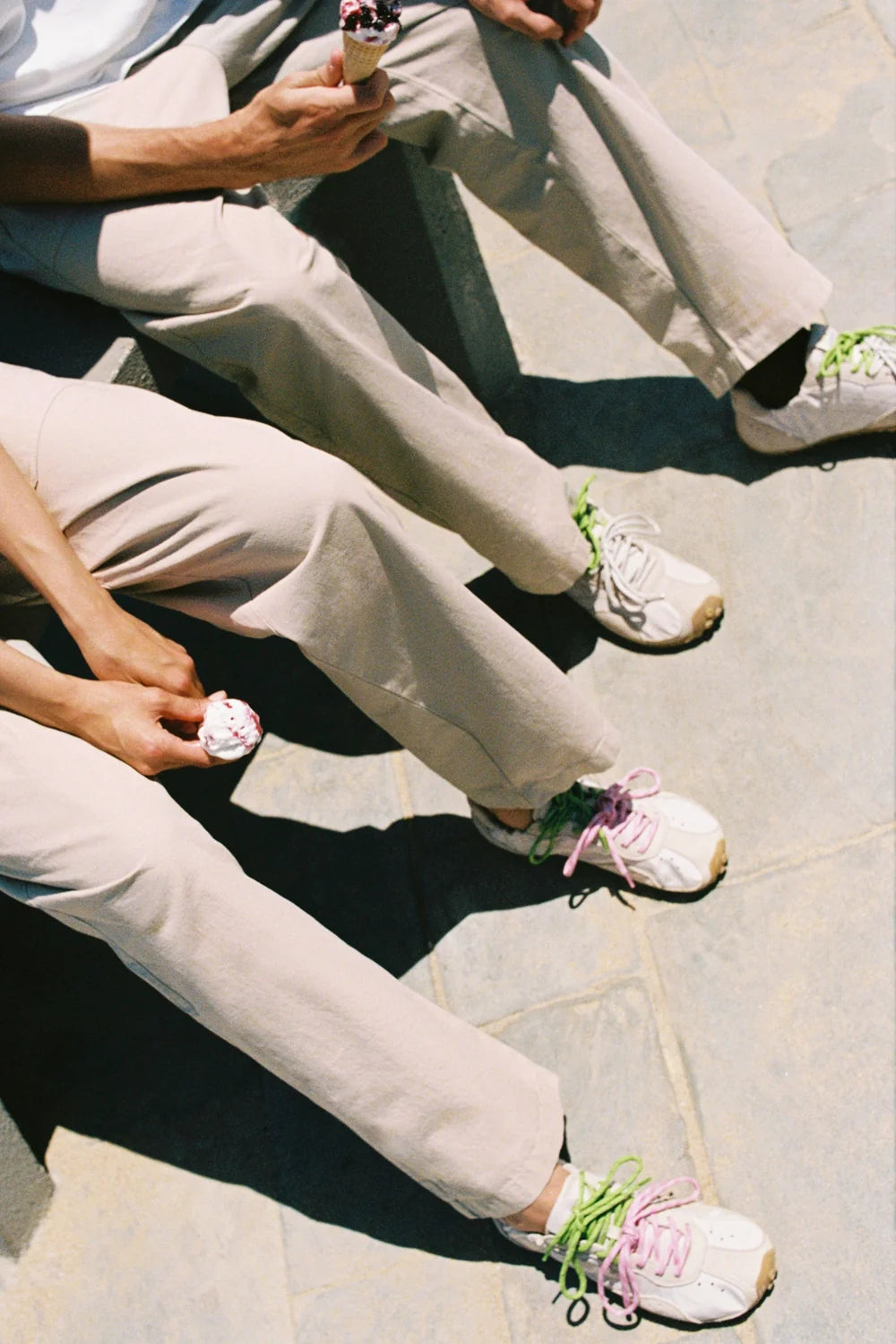 PANTALON RETRO ICE CREAM NWHR - FRONT OF