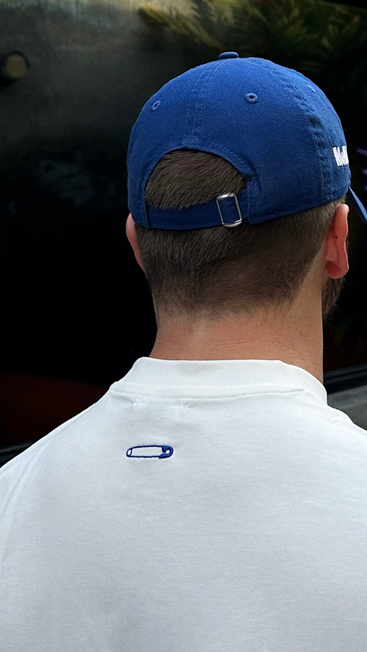 LUCKY BOY T-SHIRT WHITE - FRONT OF