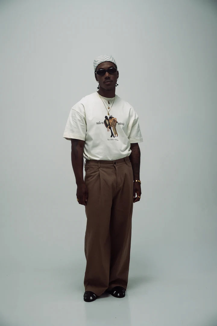 PANTALON PLIEGUES SALON MIXTE - FRONT OF