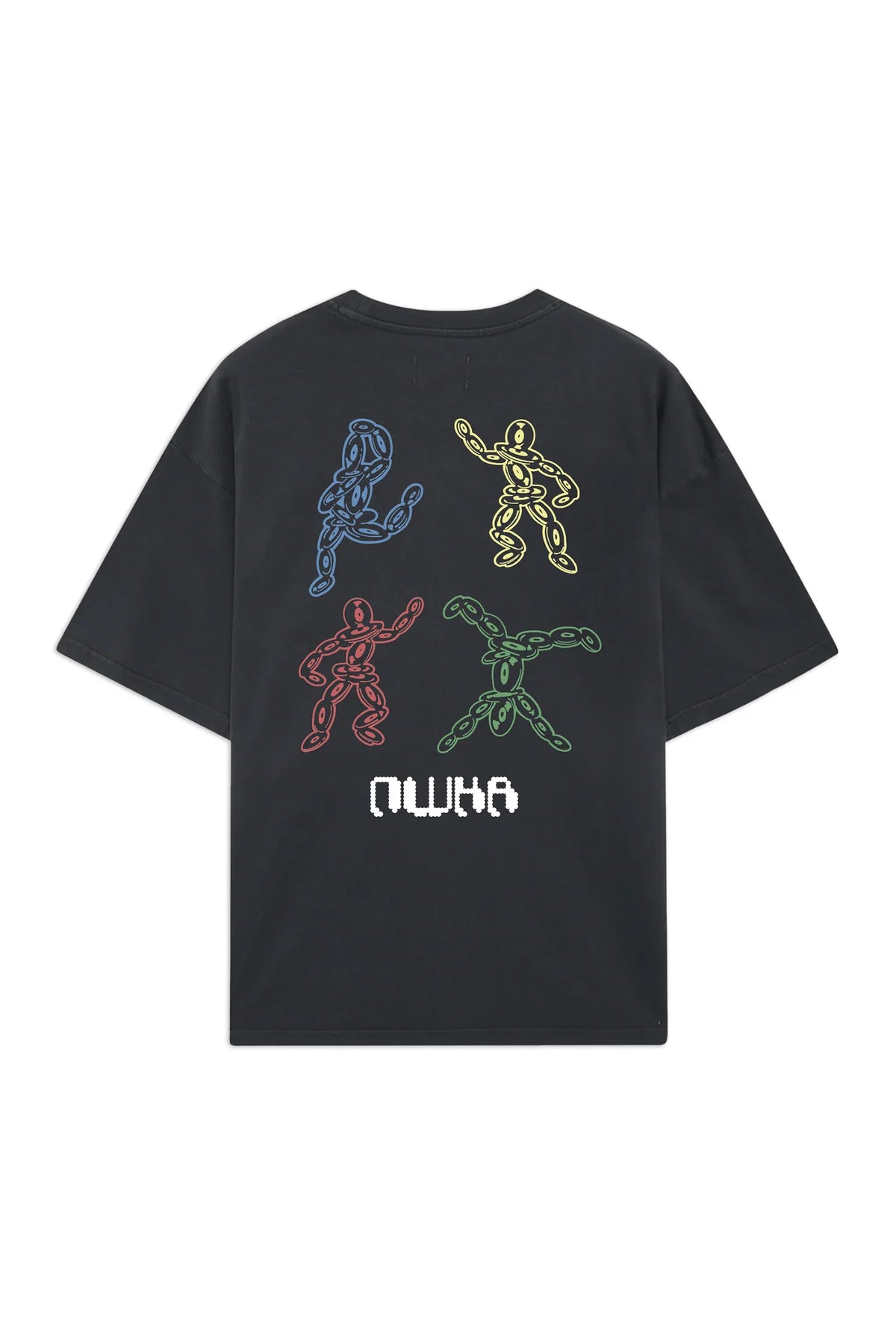 CAMISETA VINYL DANCER BLACK - FRONT OF