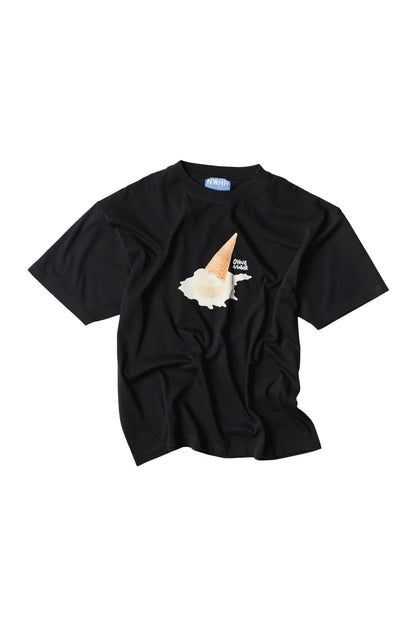CAMISETA MELTING BLACK NWHR - FRONT OF