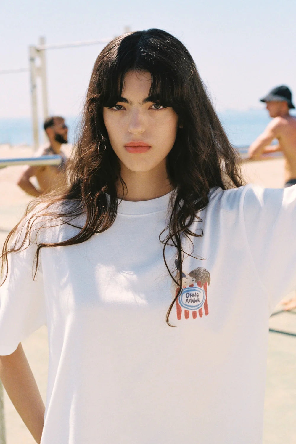 CAMISETA ICE CREAM CART WHITE - FRONT OF