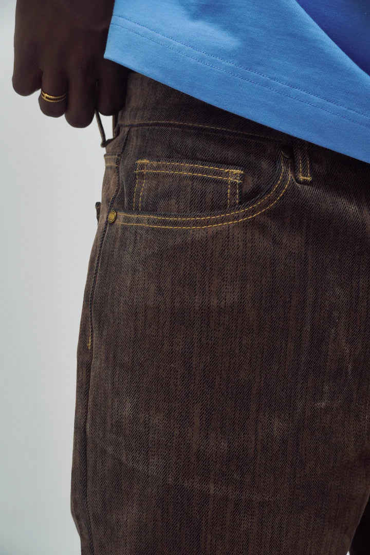 JEAN METROPOLITAN BROWN - FRONT OF