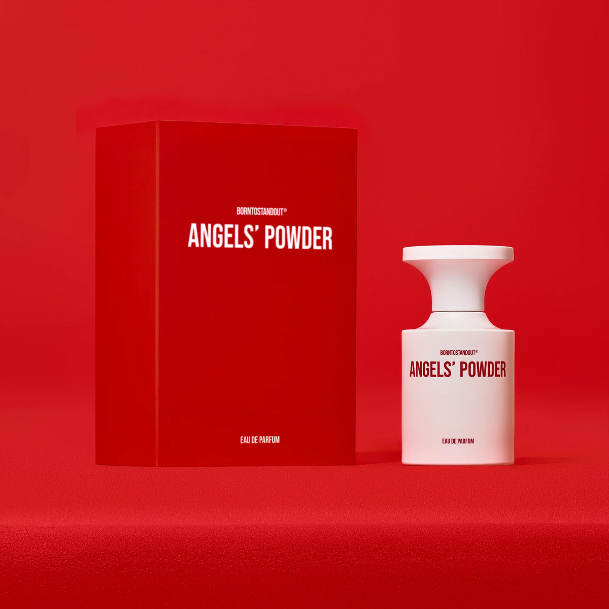 ANGEL'S POWDER 100ML EAU DE PARFUM BORNTOSTANDOUT - FRONT OF