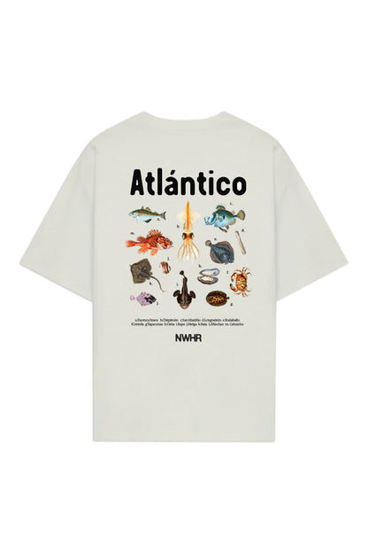 ATLANTICO T-SHIRT WHITE - FRONT OF.