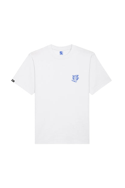 LA ISLA BLANCA T-SHIRT WHITE - FRONT OF.