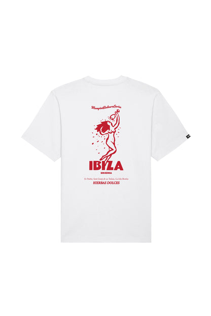LA ISLA BONITA T-SHIRT WHITE - FRONT OF.