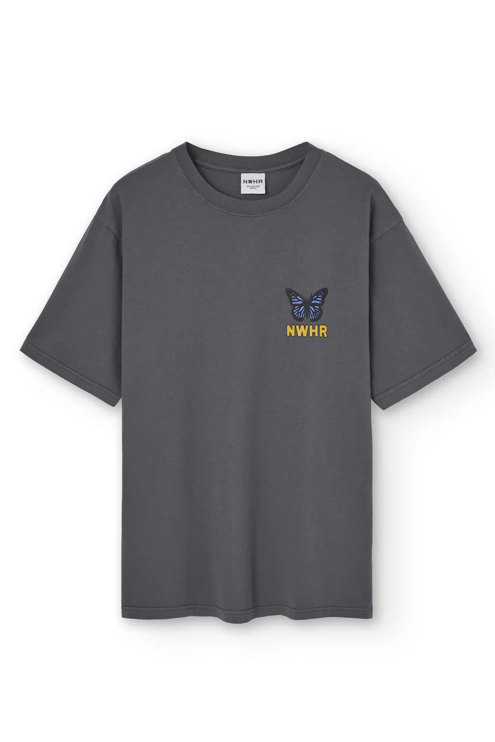 T-SHIRT BUTTERFLY WASH GREY