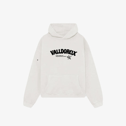 TACTICAL TRAINING HOODIE WHITE - FRONT OF