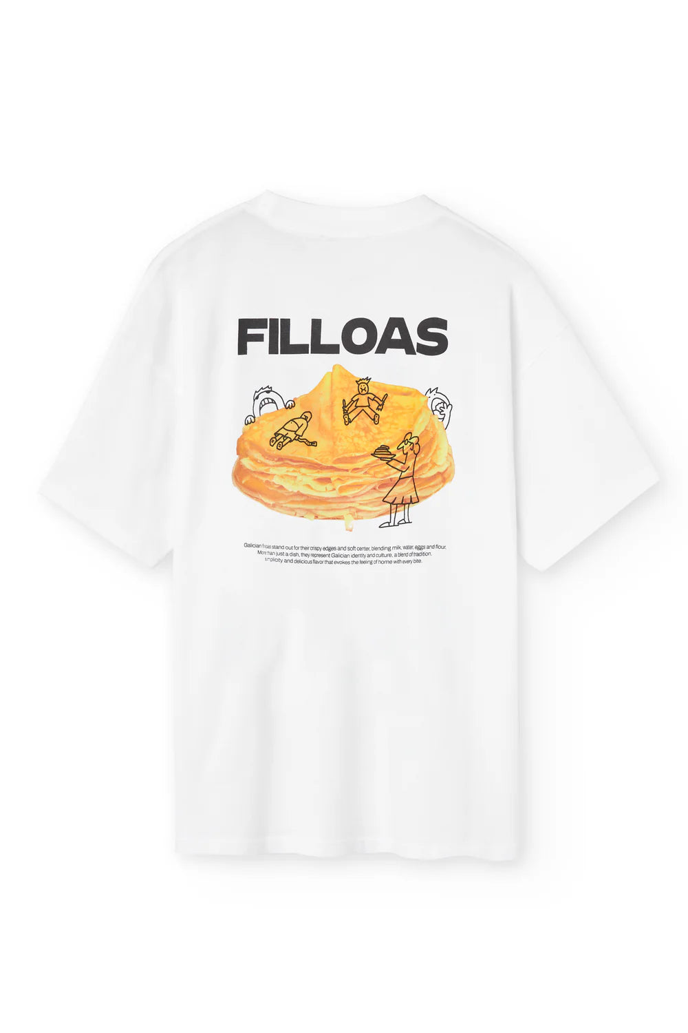 T-SHIRT FILLOAS WHITE - FRONT OF.