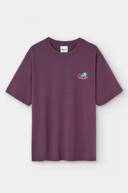 T-SHIRT RUNNING BURGUNDY