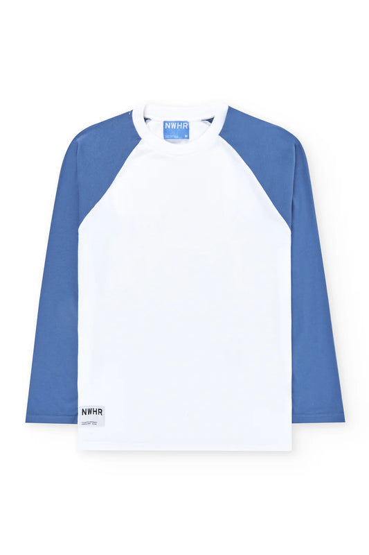 CAMISETA LARGA BLUE - FRONT OF