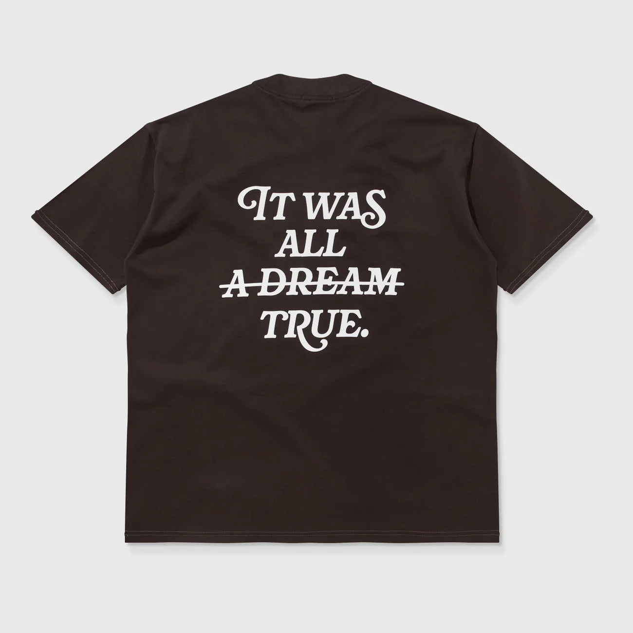 T-SHIRT DREAM OVERSIZED BROWN