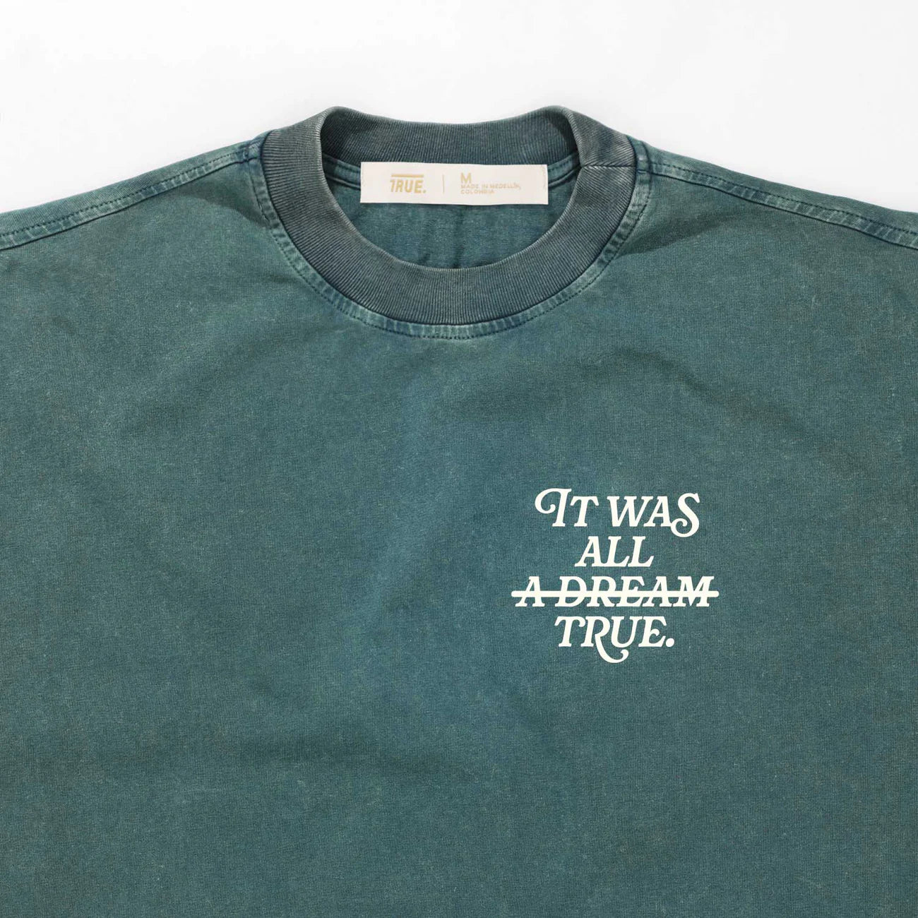 T-SHIRT DREAM WASHED OVERSIZE GREEN