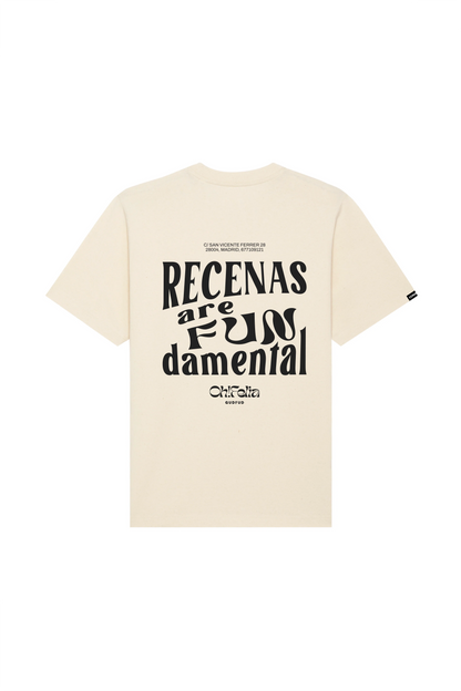OHFELIA T-SHIRT CREAM - FRONT OF