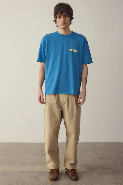 CAMISETA NOWHERE RECORDS BLUE - FRONT OF