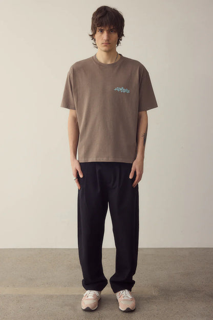CAMISETA NOWHERE RECORDS WOOD - FRONT OF