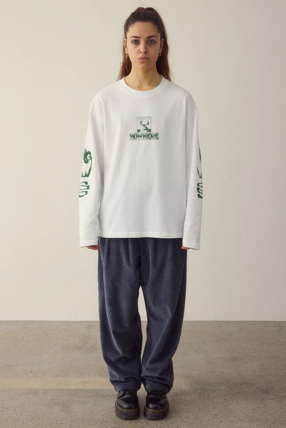 CAMISETA LARGA ALL THE PEACE I NEED - FRONT OF