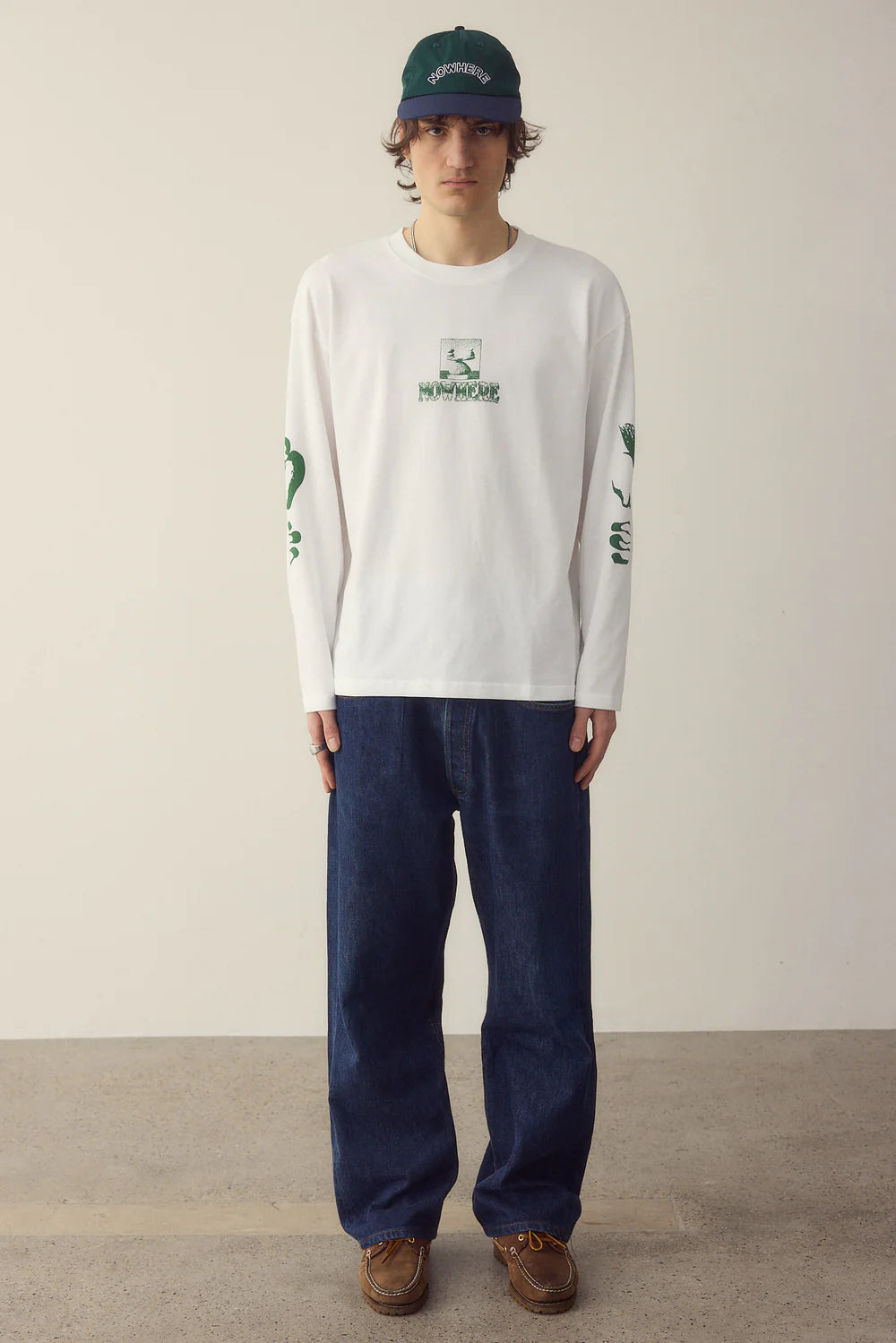CAMISETA LARGA ALL THE PEACE I NEED - FRONT OF