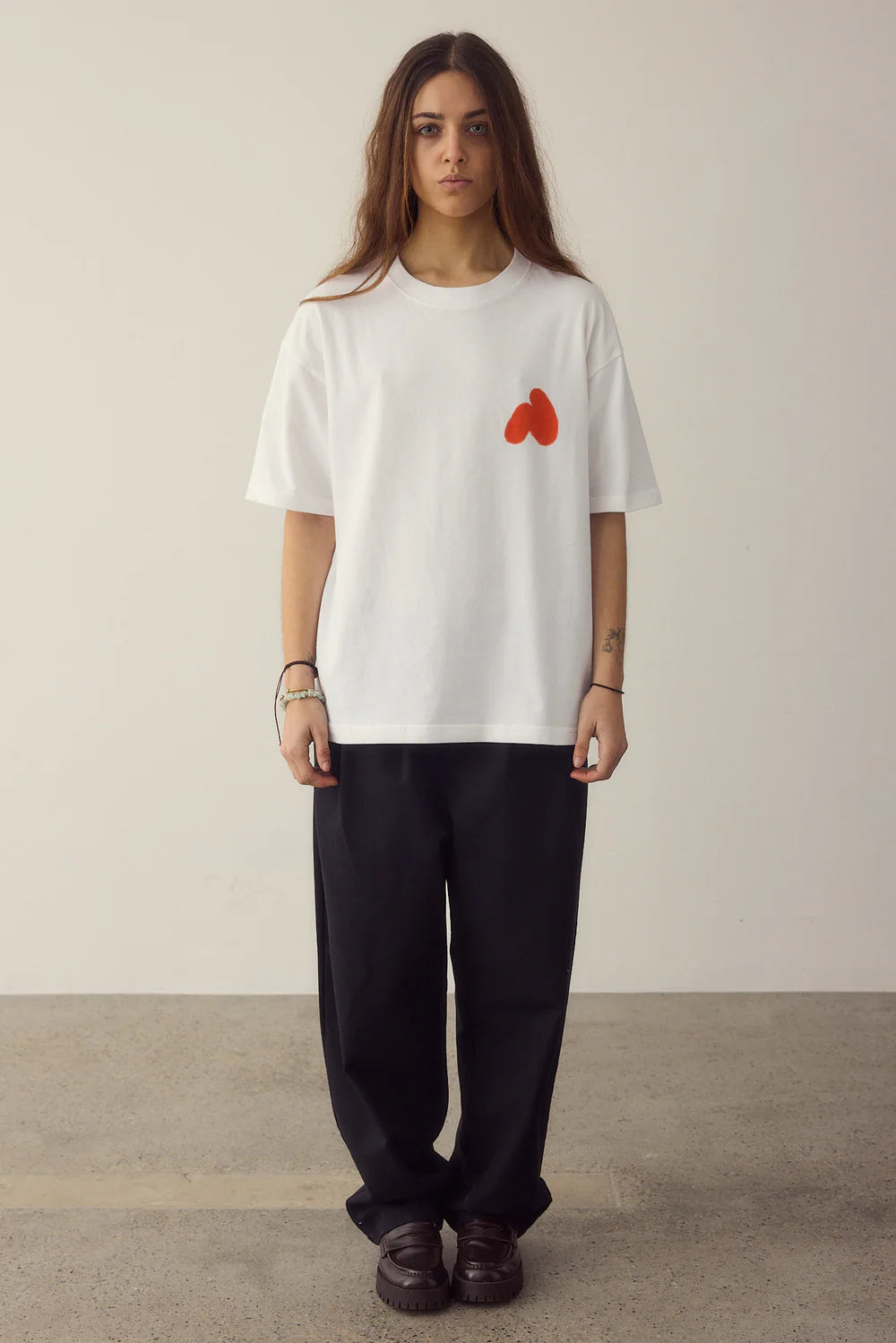 CAMISETA NOWHERE SPRAY RED - FRONT OF