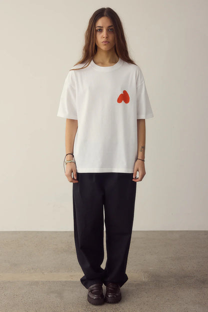 CAMISETA NOWHERE SPRAY RED - FRONT OF