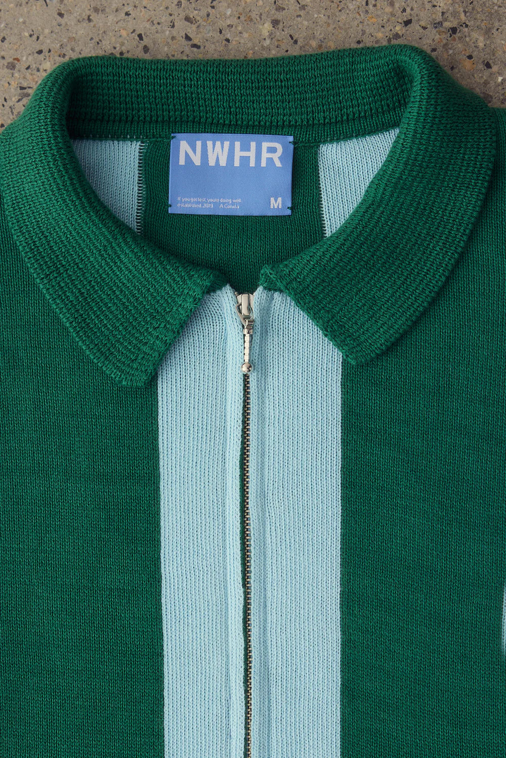 JERSEY ZIPPER STRIPES - FRONT OF