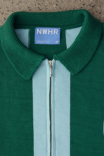JERSEY ZIPPER STRIPES - FRONT OF