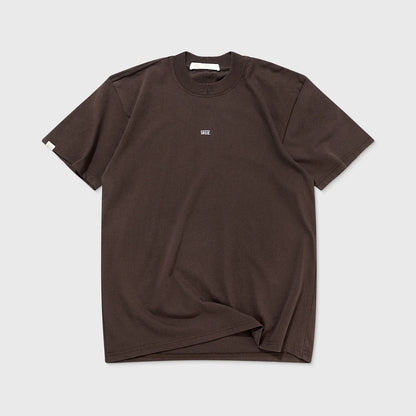 CLASSIC T-SHIRT BROWN - FRONT OF