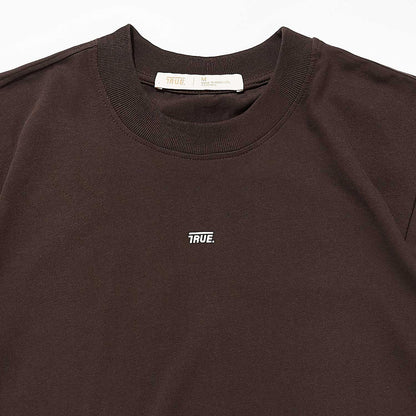 CLASSIC T-SHIRT BROWN - FRONT OF