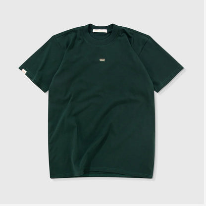 CLASSIC T-SHIRT PINE GREEN - FRONT OF.