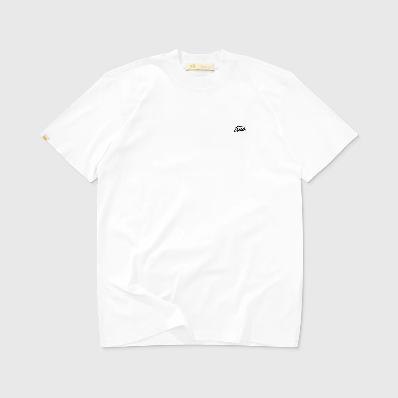 CURSIVE LOGO T-SHIRT WHITE - FRONT OF