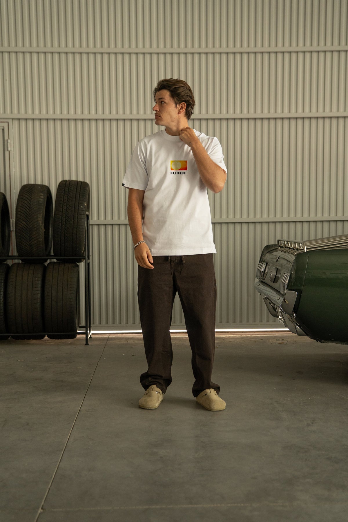 CAMISETA GOLDEN HOUR HUMPIER - FRONT OF