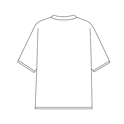 AKWD CLOUD T-SHIRT WHITE - FRONT OF