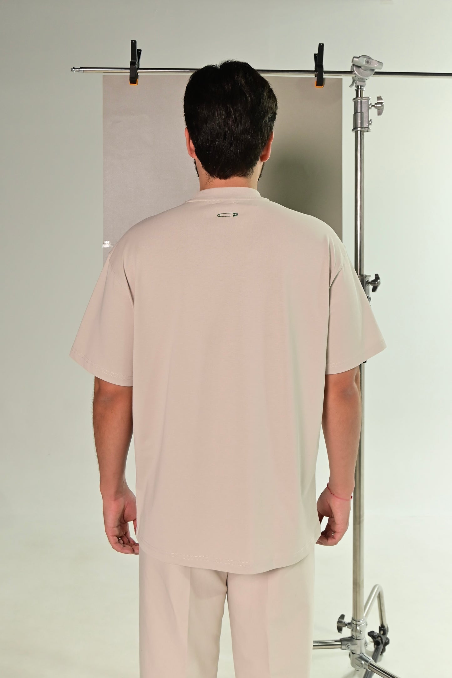 SAFETY FIRST CREMA T-SHIRT - FRONT OF