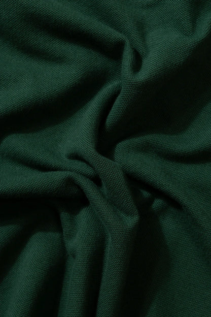 DUCK POLO DK GREEN EDMMOND - FRONT OF