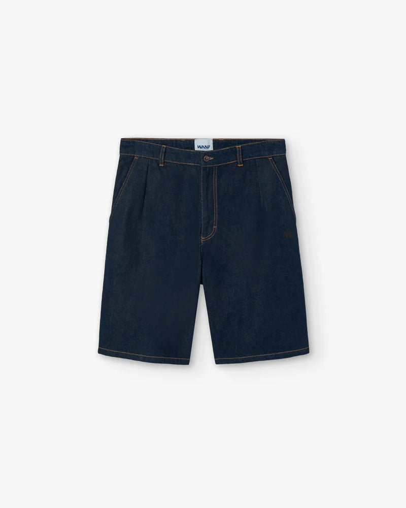 WANF DENIM CHINO SHORTS - FRONT OF