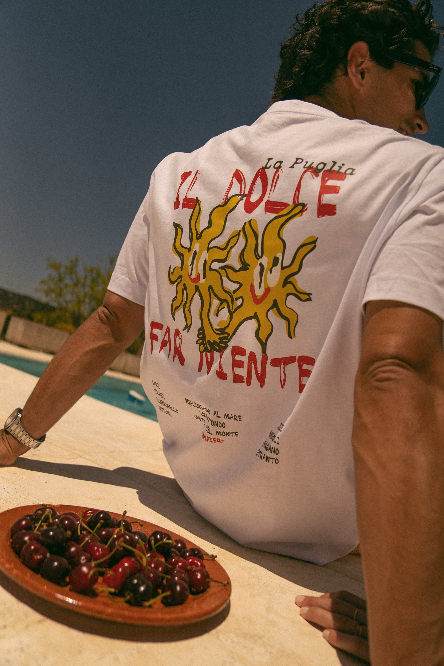 T-SHIRT DOLCE FAR NIENTE - FRONT OF